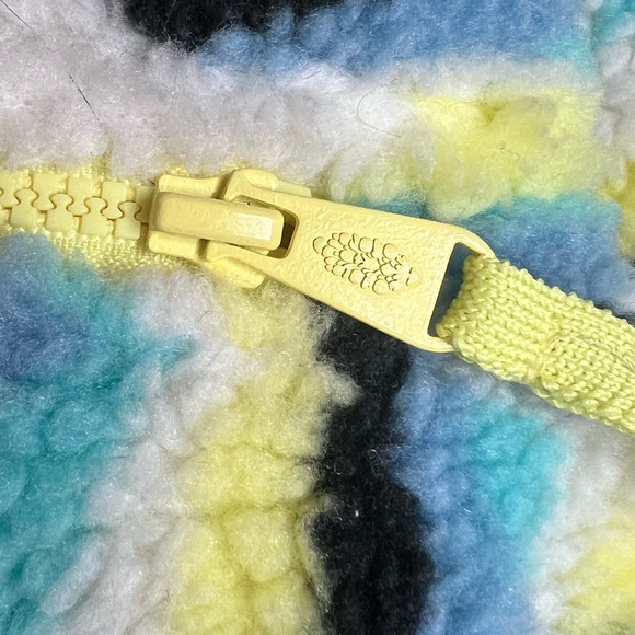 Free People Multicolor Fleece Jacket - Picture 5 of 7